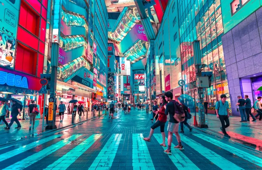 Tokyo's Ginza district, Japan's luxury retail hub