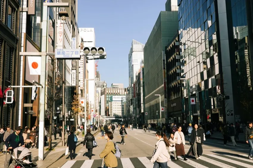 Tokyo street scene - Japanese consumers are among the world's most discerning